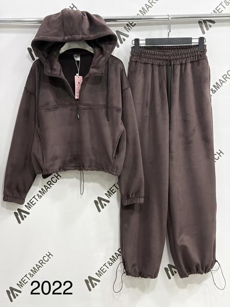 Костюм спорт Met&March (S-L) 2022 brown (зима)