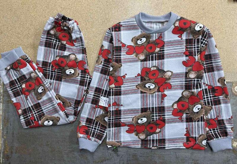 Пижама Proschenko (6-12) PR629 grey (зима)