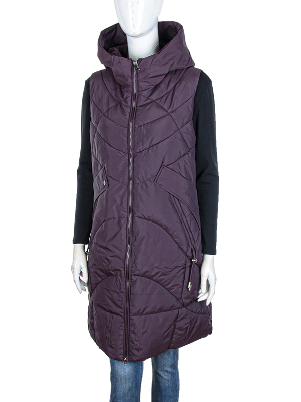 Жилетка Obuv OK2 (M-2XL) 2301 (12123) wine (деми)