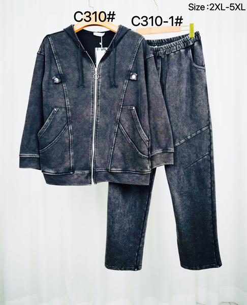 Кофта спорт Kaffir Lily (2XL-5XL) C310 grey (деми)