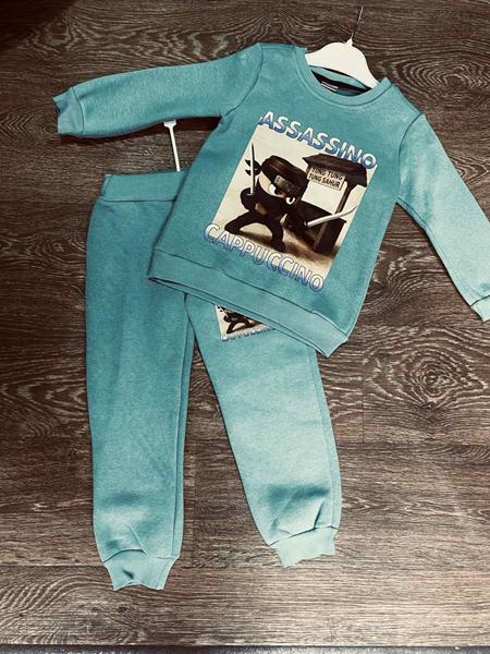 Костюм спорт Proschenko (4-6) PR671 l.blue (зима)