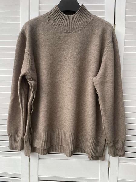 Свитер Karon (one size) 7067 d.beige (зима)