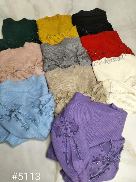 Свитер Kosta (42-48) 5113 l.blue (зима)