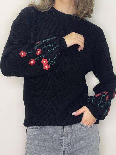 Свитер Kosta (42-48) 5615 black (зима)