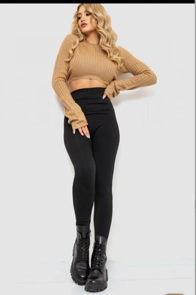 Лосины Kosta (44-50) W549 black (зима)