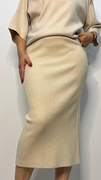 Юбка Kosta (42-48) 605 l.beige (деми)