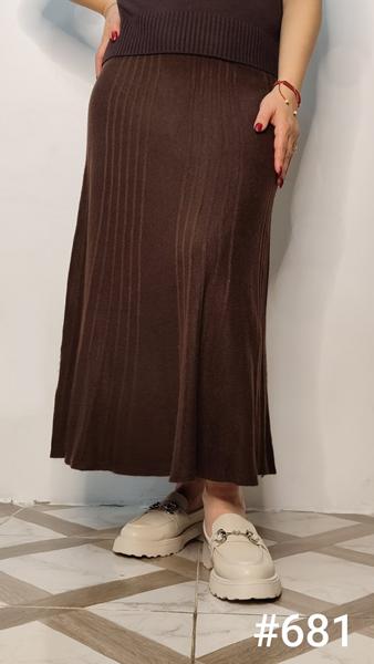 Юбка Kosta (42-48) 681 brown (деми)