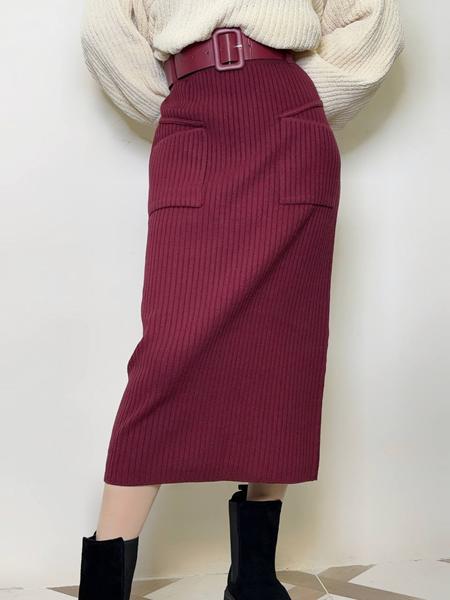Юбка Kosta (44-46) 8805 wine (деми)