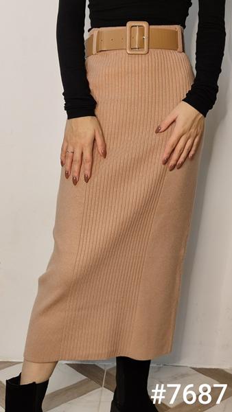 Юбка Kosta (42-48) 7687 beige (деми)