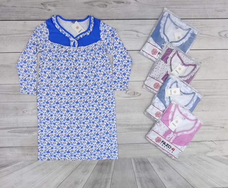 Ночнушка Samo (58-66) 480 blue (зима)