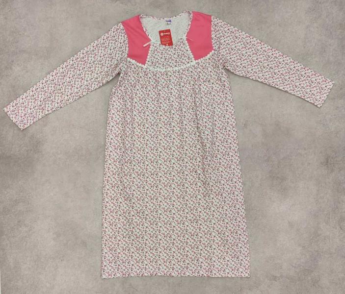 Ночнушка Samo (48-56) 483 white-coral (зима)