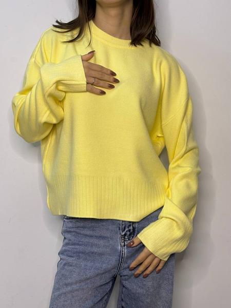 Свитер Kosta (42-48) 76106 yellow (зима)