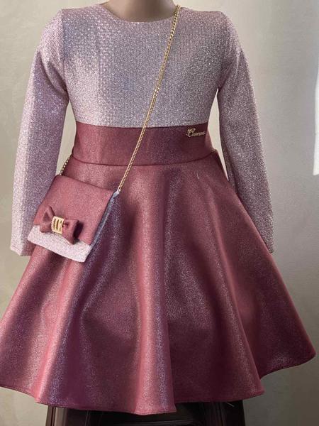 Платье Safi (122-134) M233 pink (деми)