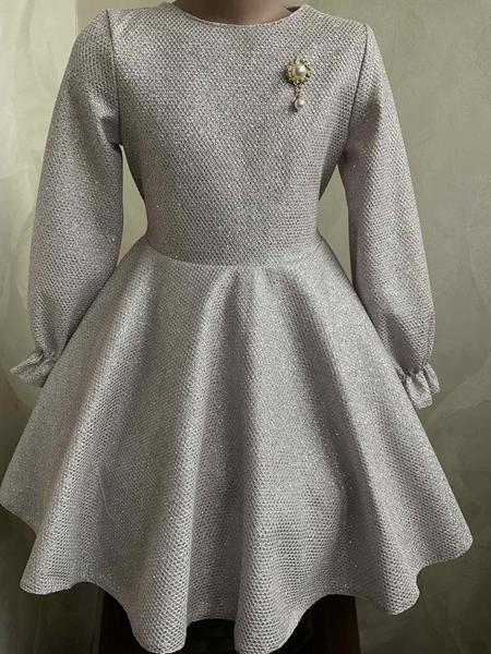 Платье Safi (122-140) M269 silver (деми)