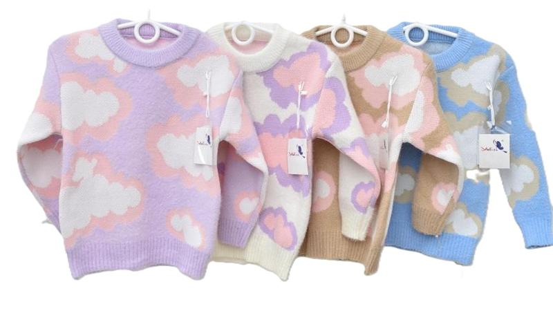 Свитер Safi (110-150) Y393 l.blue (зима)