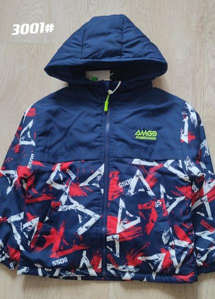 Куртка Flong (4-8) 3001 navy-red (деми)