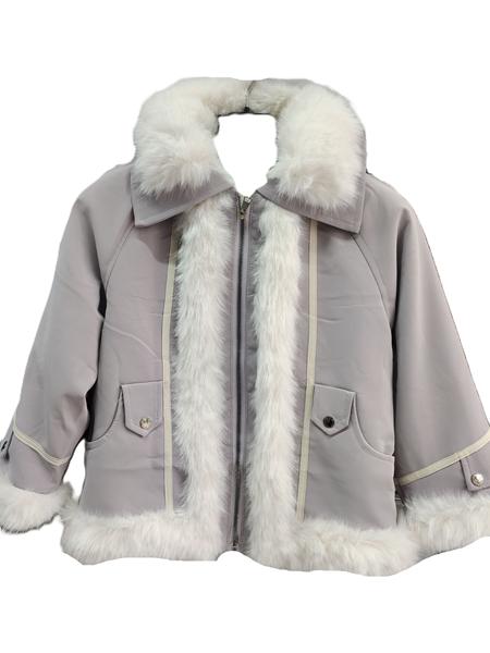 Куртка Flong (7-13) D231 purple (зима)