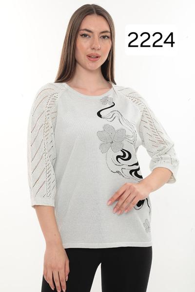 Свитер Julia (52-54) 2224 white (деми)