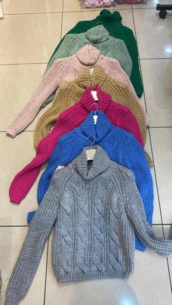 Свитер Julia (one size) JL285 grey (зима)