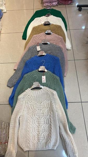 Свитер Julia (one size) JL317 grey (зима)