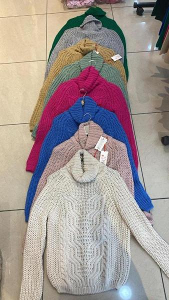 Свитер Julia (one size) JL351 grey (зима)