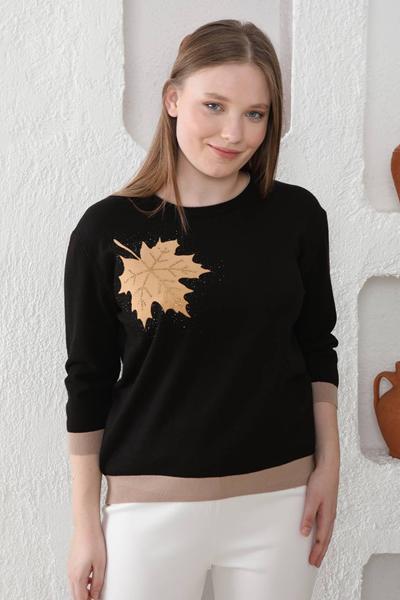 Свитер Julia (52-54) JL452 black (деми)