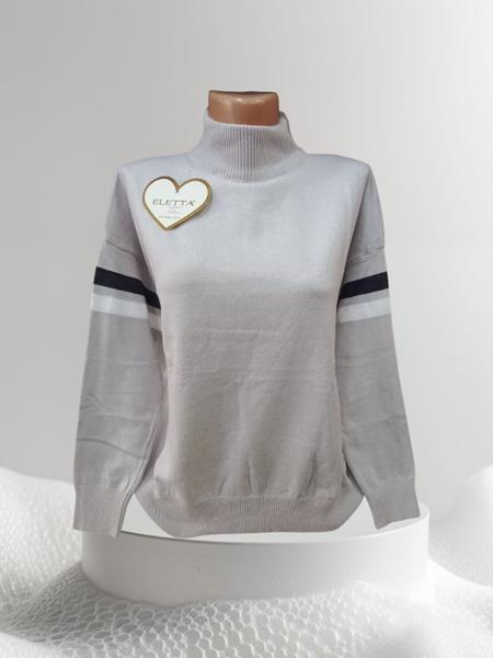 Свитер Julia (50-52) JL531 l.grey (зима)