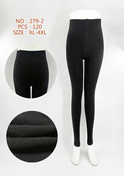 Лосины Kenalin (XL-4XL) 279-2 black (зима)