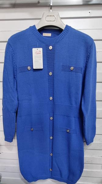 Платье Julia (48-52) JL643 blue (зима)