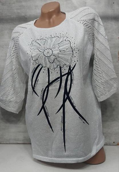 Свитер Julia (52-54) JL664 white (деми)