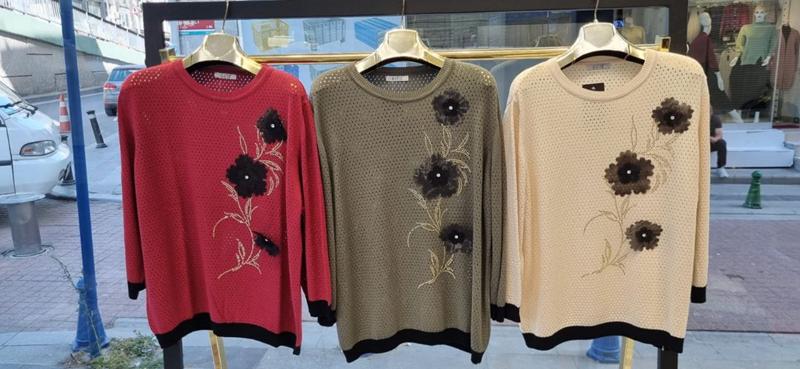 Свитер Julia (52-54) JL691 red (деми)