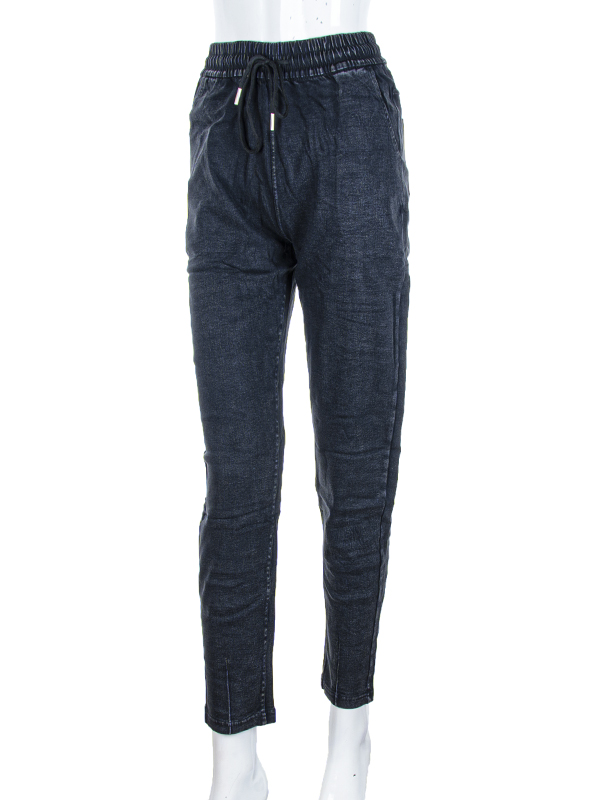 Джинсы Jelzin (2XL-5XL) A4070-2B black (зима)