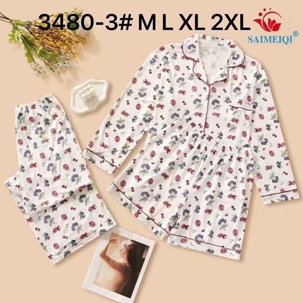 Комплект Estima (M-2XL) 3480-3 white (зима)