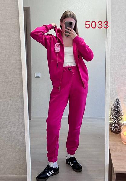 Костюм спорт FSN (42-48) 5033 crimson (зима)