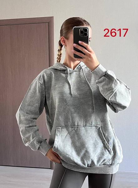 Худи FSN (48-54) 2617 l.grey (деми)