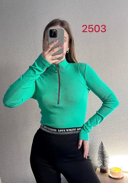 Свитер FSN (42-46) 2503 green (деми)