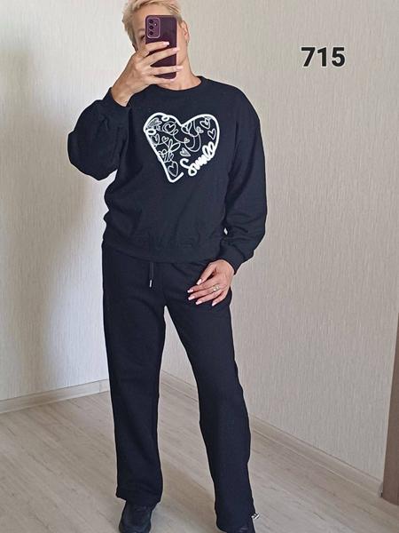 Костюм FSN (50-54) 715 black (деми)