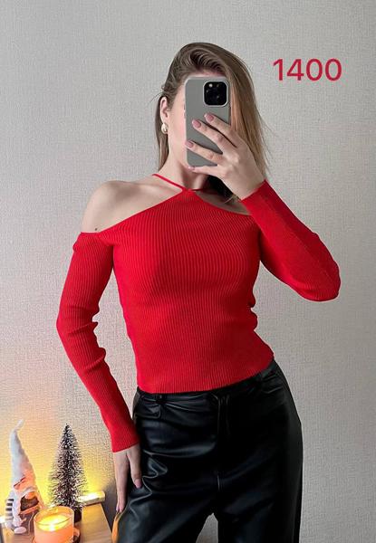 Свитер FSN (42-46) 1400 red (деми)