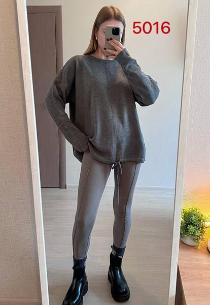 Свитер FSN (46-52) 5016 d.grey (деми)