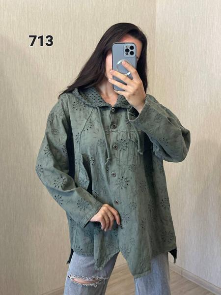 Рубашка FSN (52-56) 713 khaki (деми)