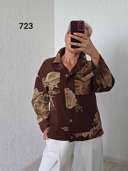 Рубашка FSN (50-54) 723 brown (деми)