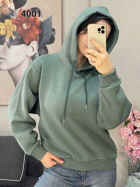 Худи FSN (44-50) 4001-1 green (зима)