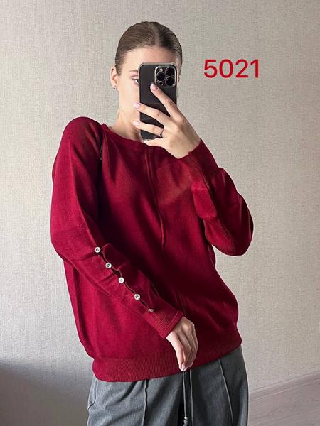 Свитер FSN (42-48) 5021-1 wine (зима)