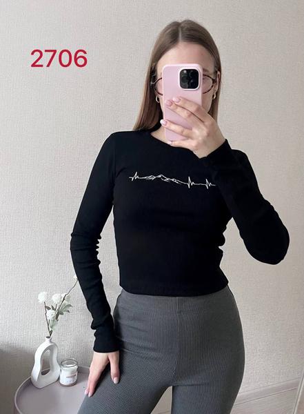 Топ FSN (42-46) 2706 black (деми)