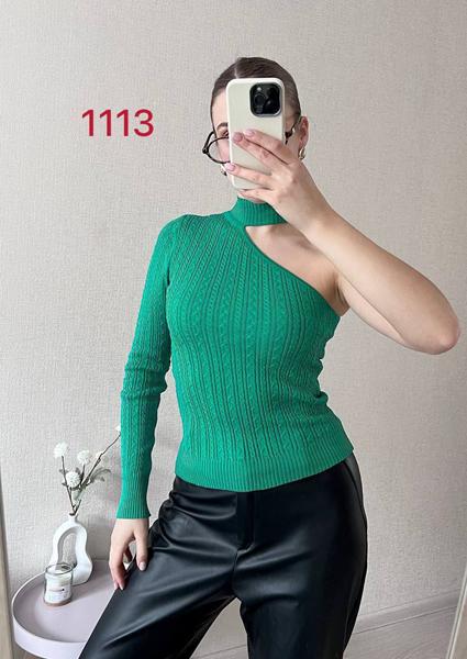 Свитер FSN (42-46) 1113 green (деми)