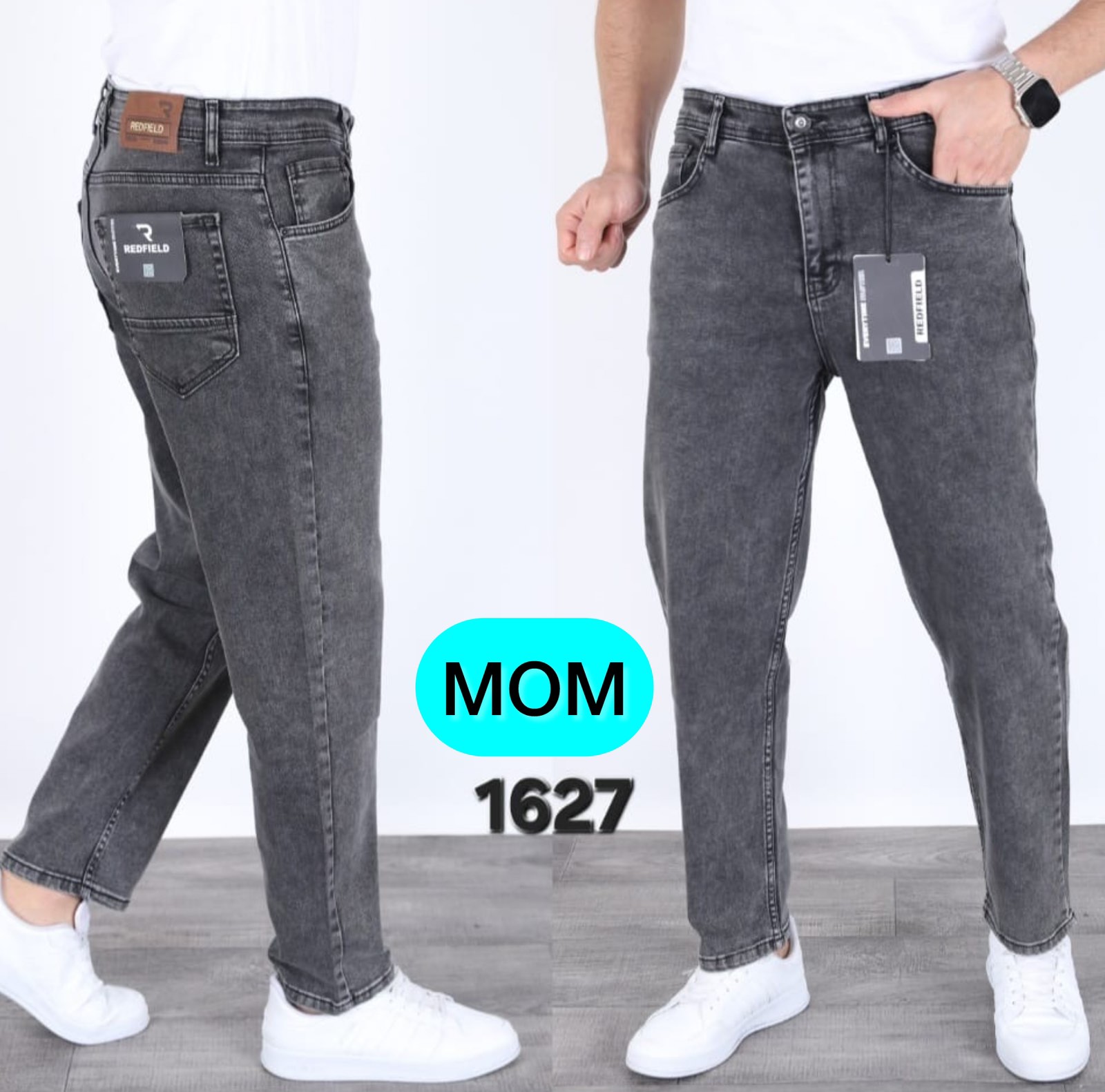 Джинсы God Baron (29-36) 1627 grey (деми)