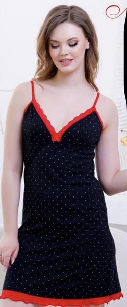 Ночнушка Annet (44-54) YT01-222 black (деми)