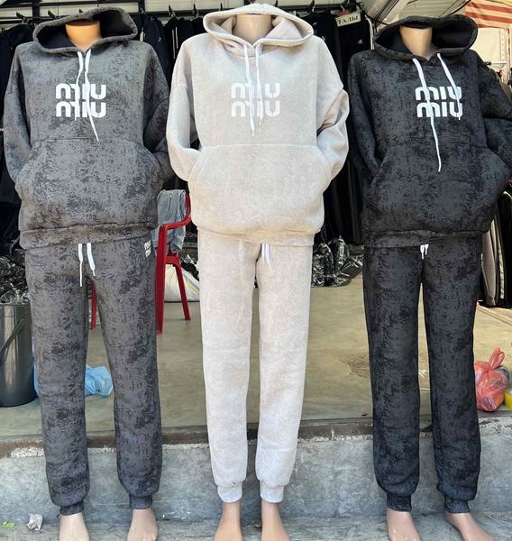 Костюм спорт TRAN (44-54) TR152 grey (зима)