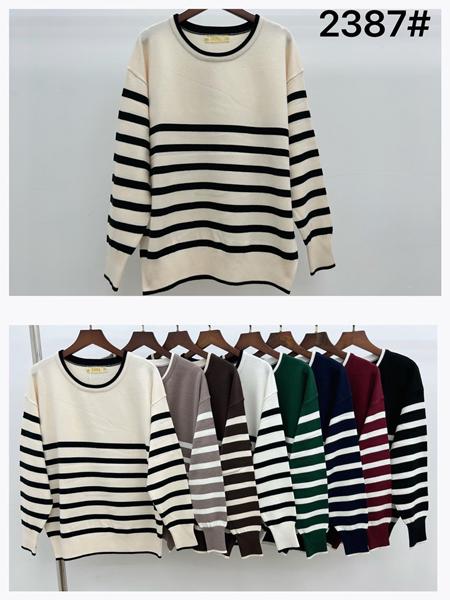 Свитер TRAN (54-60) 2387-1 mix (деми)