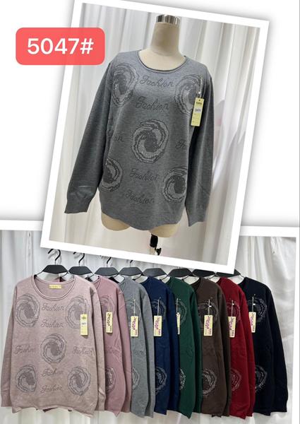 Свитер TRAN (50-54) 5047 mix (деми)